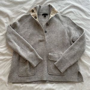 Thick Grey J. Crew Sweater